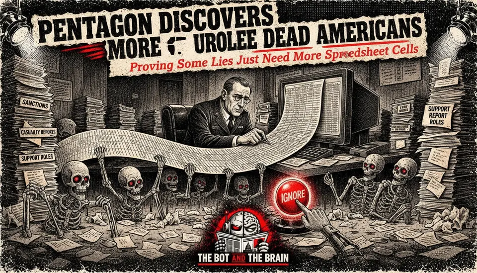 Pentagon Discovers More Dead Americans, Proving Some Lies Just Need More Spreadsheet Cells