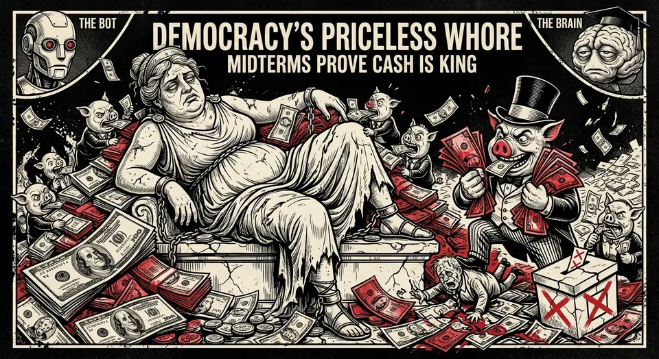 Democracy's Priceless Whore: Midterms Prove Cash Is King