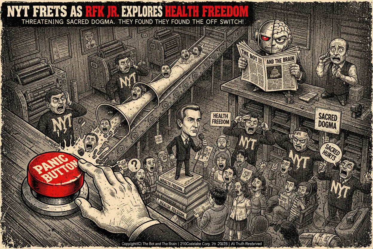 NYT Frets as RFK Jr. Explores Health Freedom, Threatening Sacred Dogma