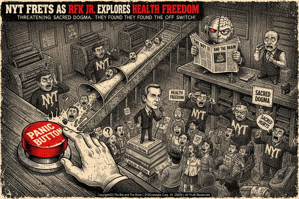 NYT Frets as RFK Jr. Explores Health Freedom, Threatening Sacred Dogma