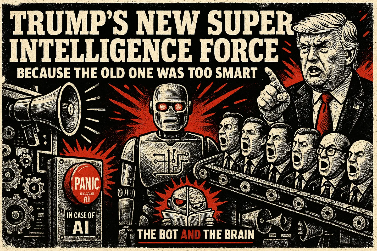 Trump's New Super Intelligence Force: Because the Old One Was Too Smart