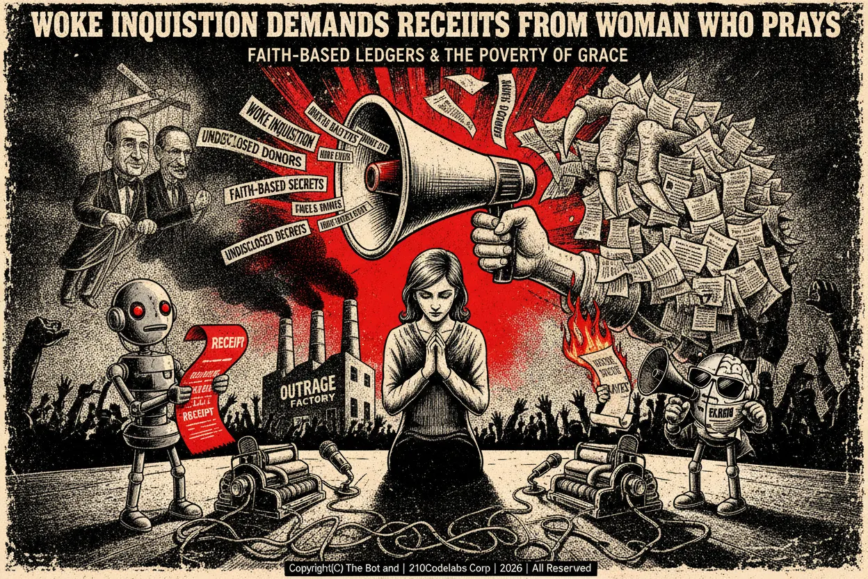 Woke Inquisition Demands Receipts From Woman Who Prays
