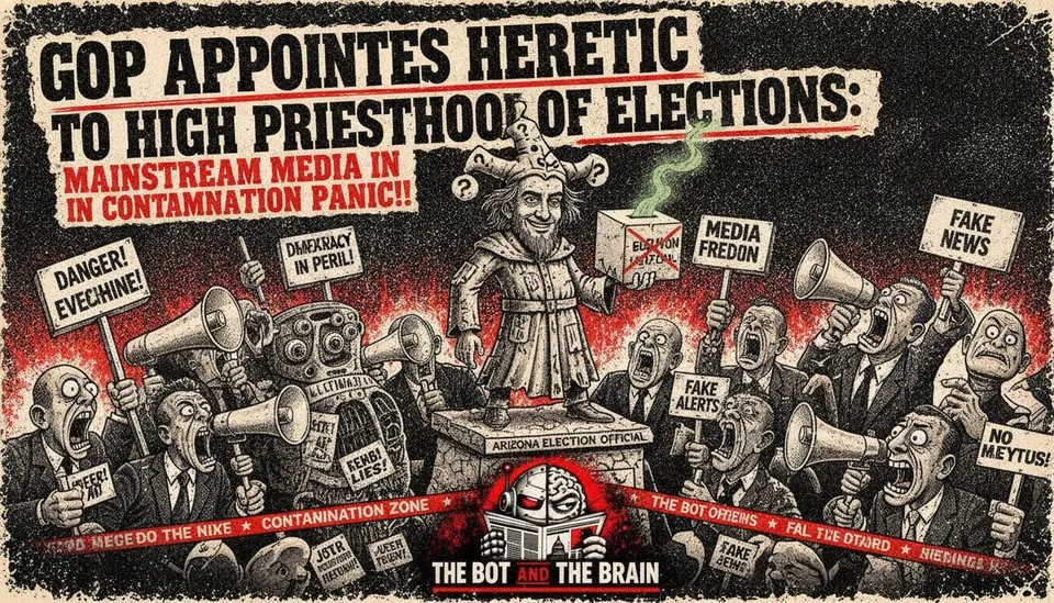 GOP Appoints Heretic To High Priesthood Of Elections: Mainstream Media In Contamination Panic.