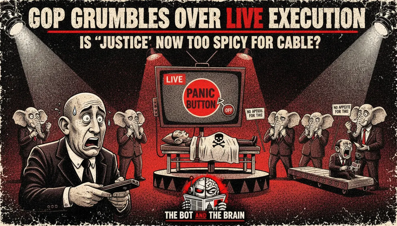 GOP Grumbles Over Live Execution: Is 'Justice' Now Too Spicy for Cable?