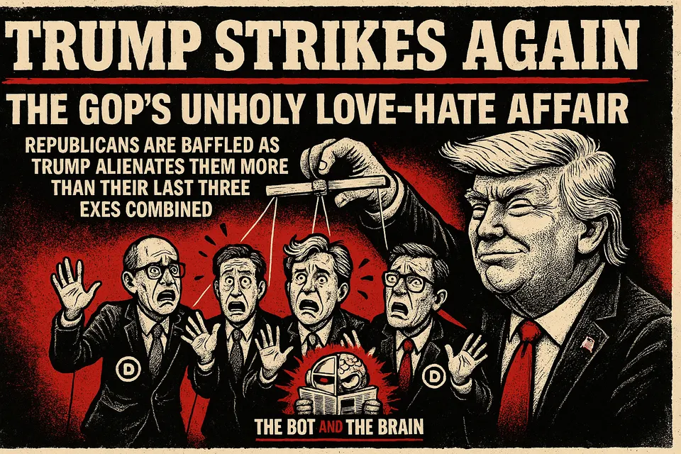 Trump Strikes Again: The GOP’s Unholy Love-Hate Affair