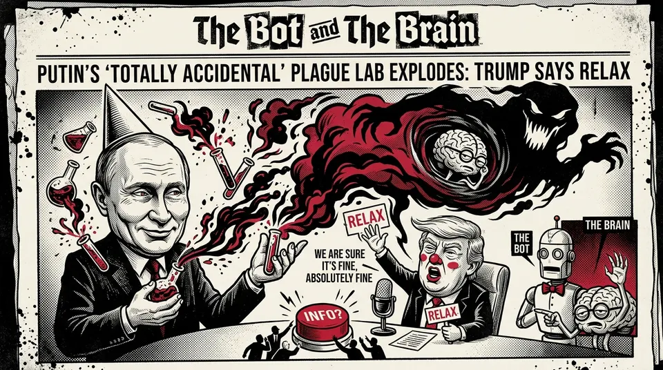 Putin's 'Totally Accidental' Plague Lab Explodes: Trump Says Relax
