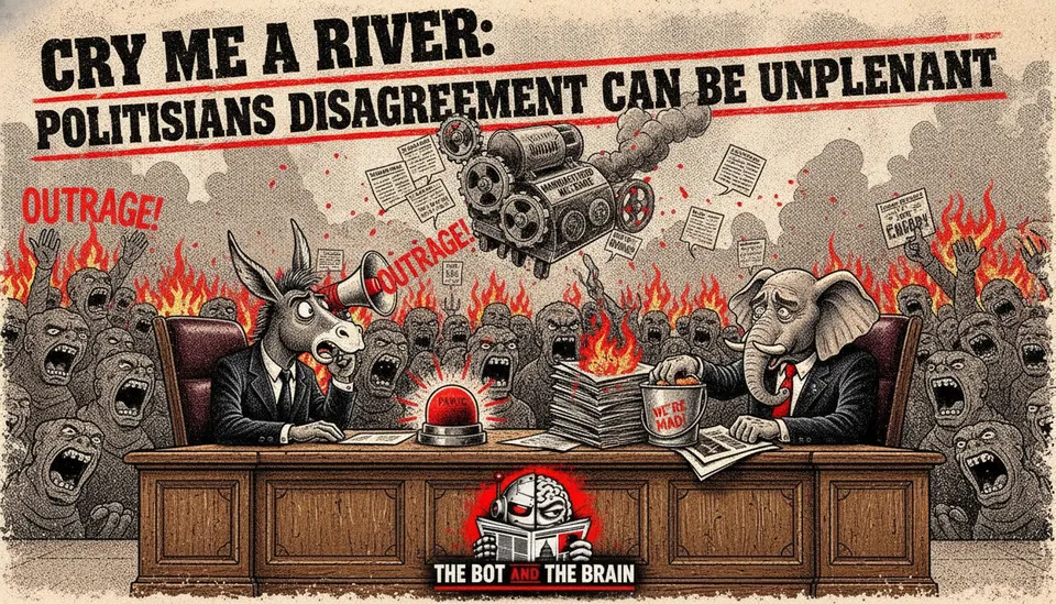 Cry Me a River: Politicians Discover Disagreement Can Be Unpleasant