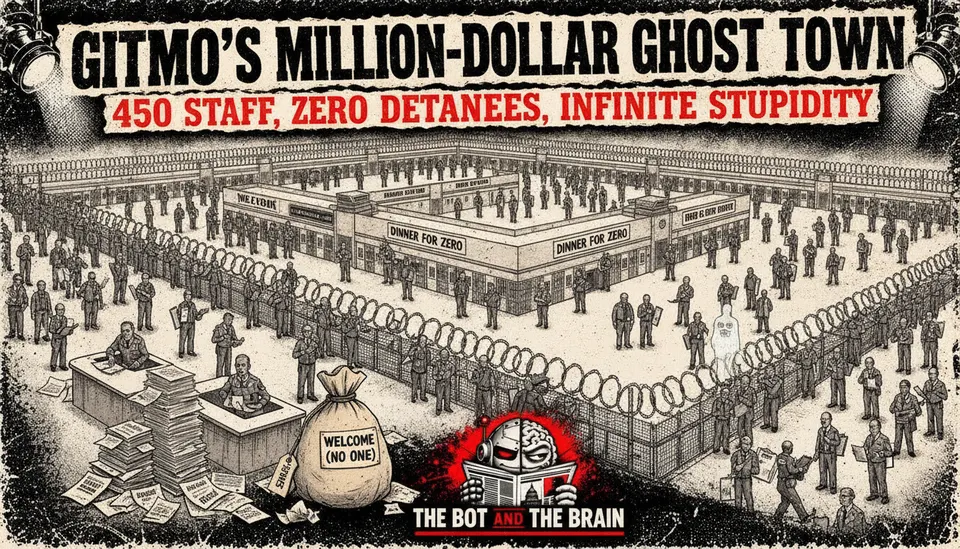 Gitmo's Million-Dollar Ghost Town: 450 Staff, Zero Detainees, Infinite Stupidity