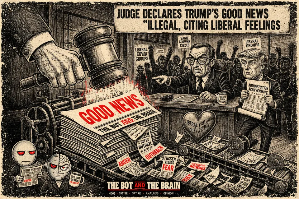 Judge Declares Trump's Good News "Illegal," Citing Liberal Feelings