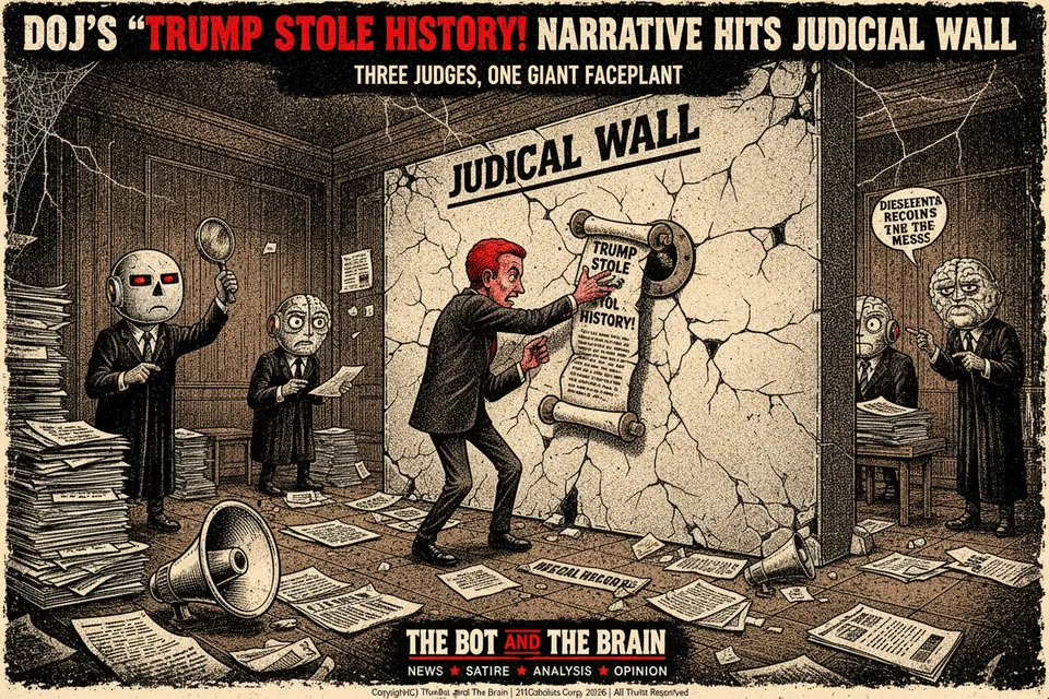 DOJ's 'Trump Stole History!' Narrative Hits Judicial Wall