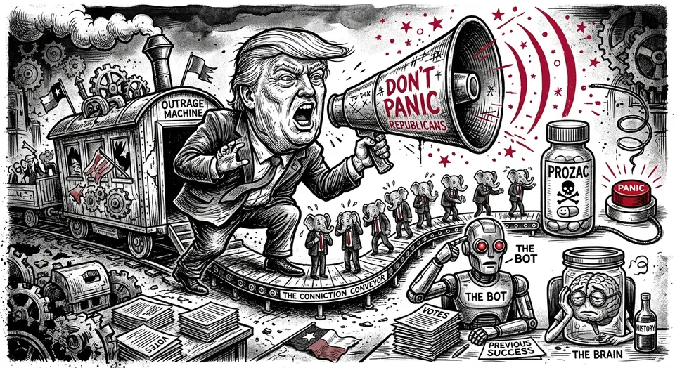 Texas GOP Needs Prozac, Trump Visits