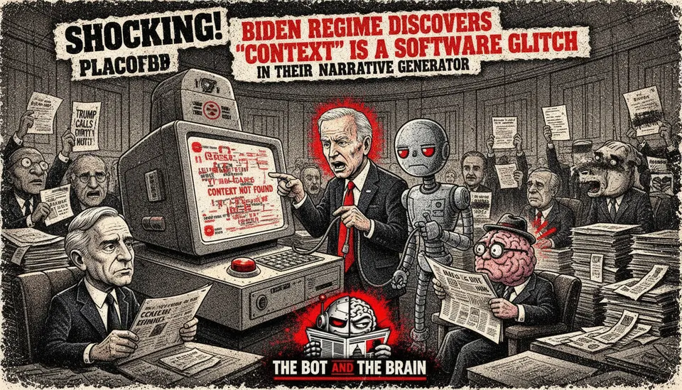 Shocking! Biden Regime Discovers 'Context' is a Software Glitch in Their Narrative Generator.