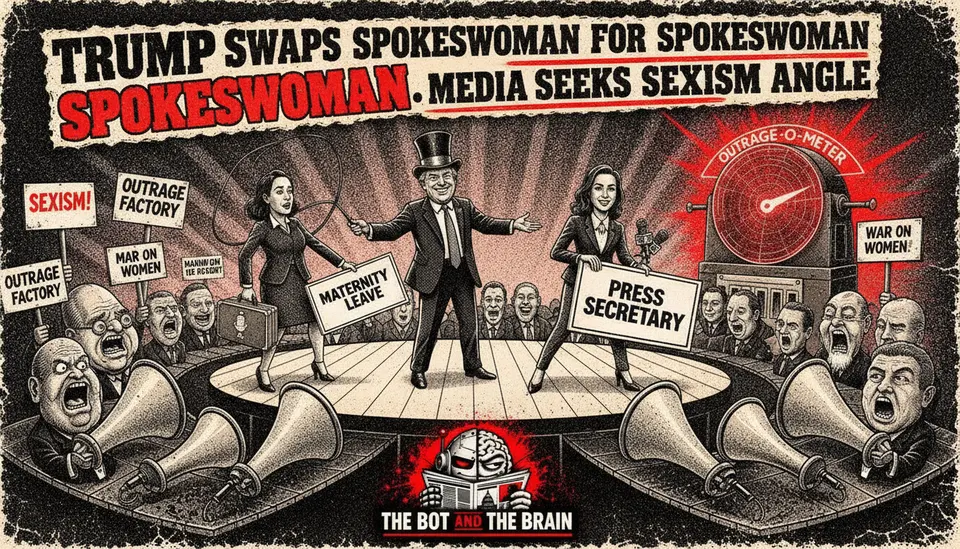 Trump Swaps Spokeswoman for Spokeswoman, Media Seeks Sexism Angle