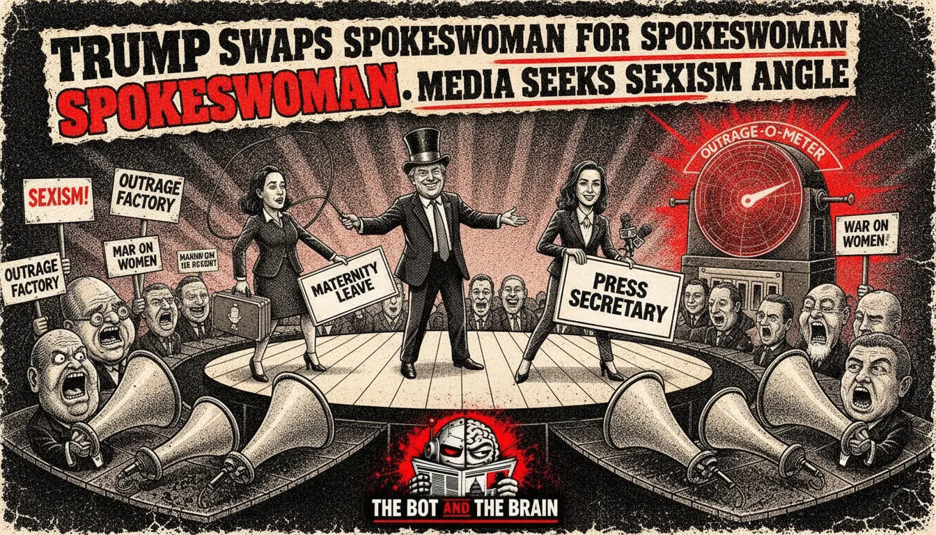 Trump Swaps Spokeswoman for Spokeswoman, Media Seeks Sexism Angle