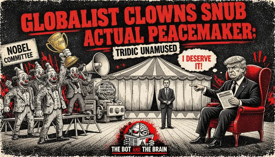 Globalist Clowns Snub Actual Peacemaker. Trump Unamused.