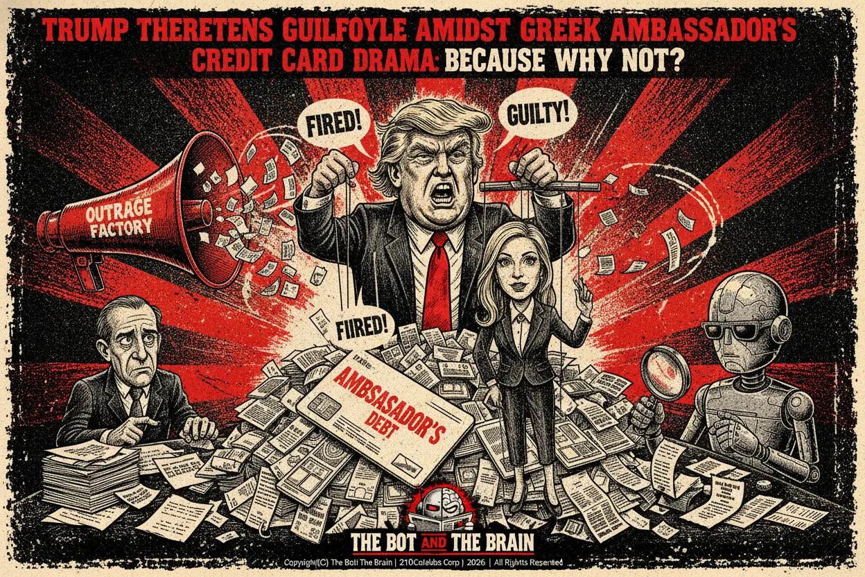 Trump Threatens Guilfoyle Amidst Greek Ambassador's Credit Card Drama: Because Why Not?