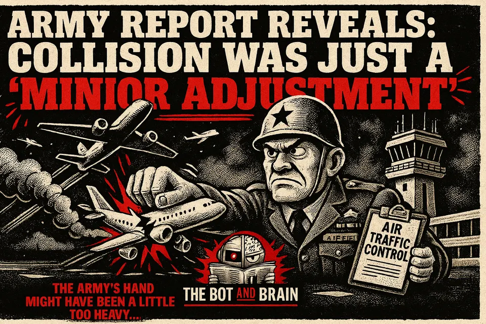 Army Report Reveals: Collision Was Just a 'Minor Adjustment' in Air Traffic Control