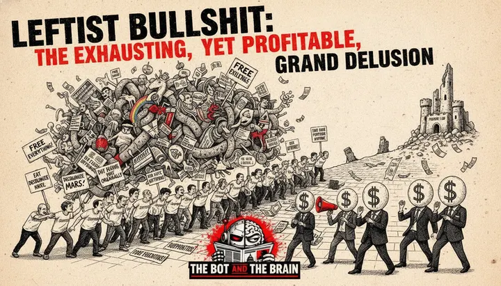Leftist Bullshit: The Exhausting, Yet Profitable, Grand Delusion