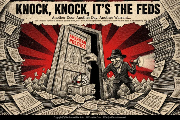 Knock, Knock, It's the Feds: Another Door, Another Day, Another Warrant.