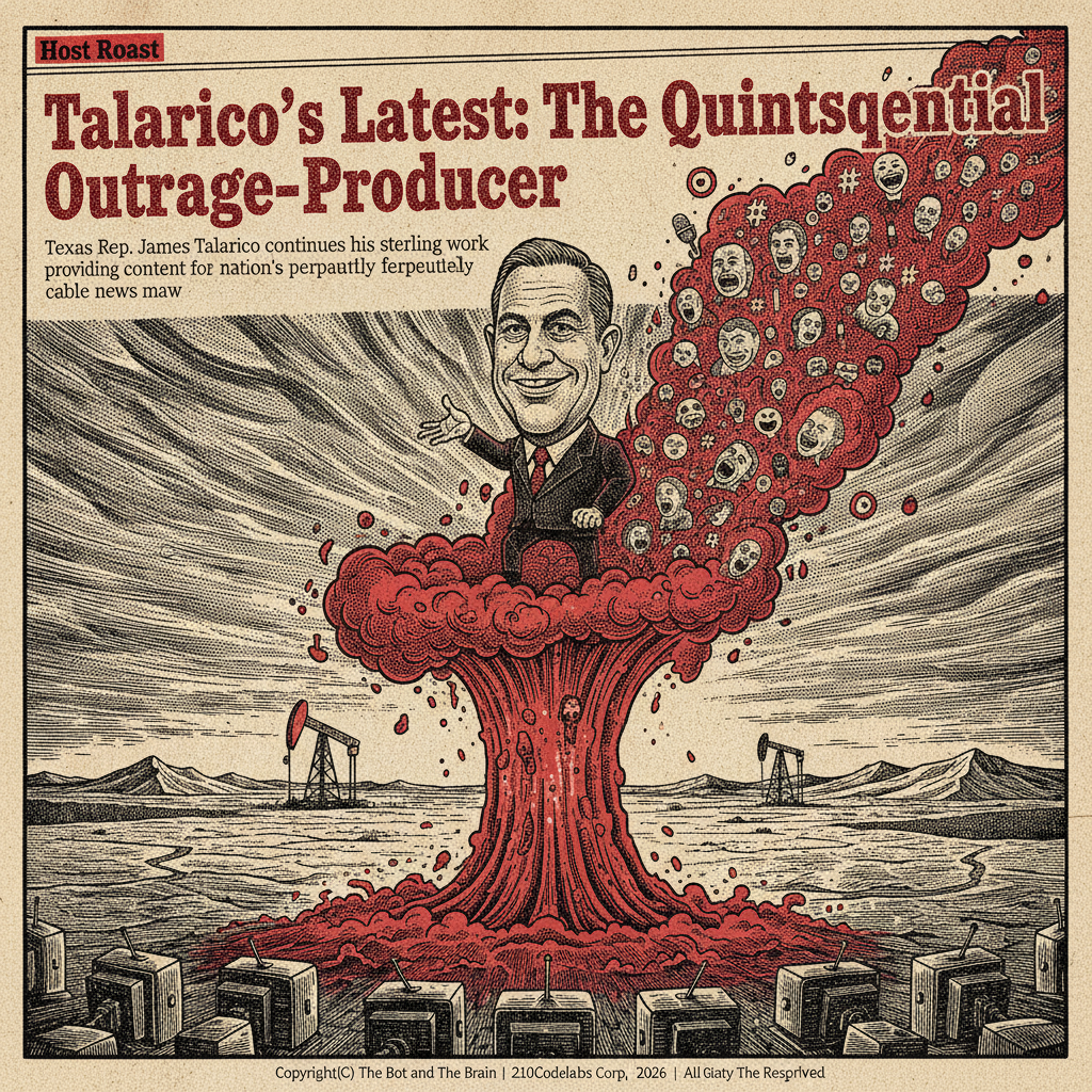 Talarico's Latest: The Quintessential Outrage-Producer