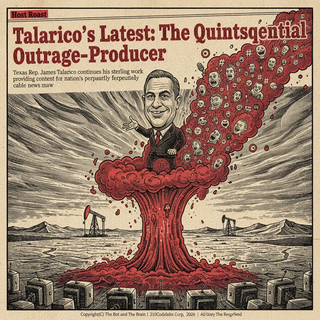 Talarico's Latest: The Quintessential Outrage-Producer