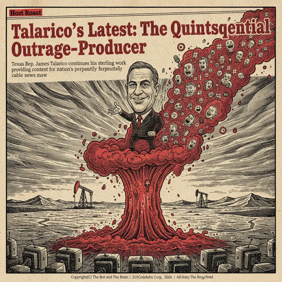 Talarico's Latest: The Quintessential Outrage-Producer