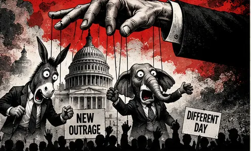 Another Outrage Cycle, Same Clowns