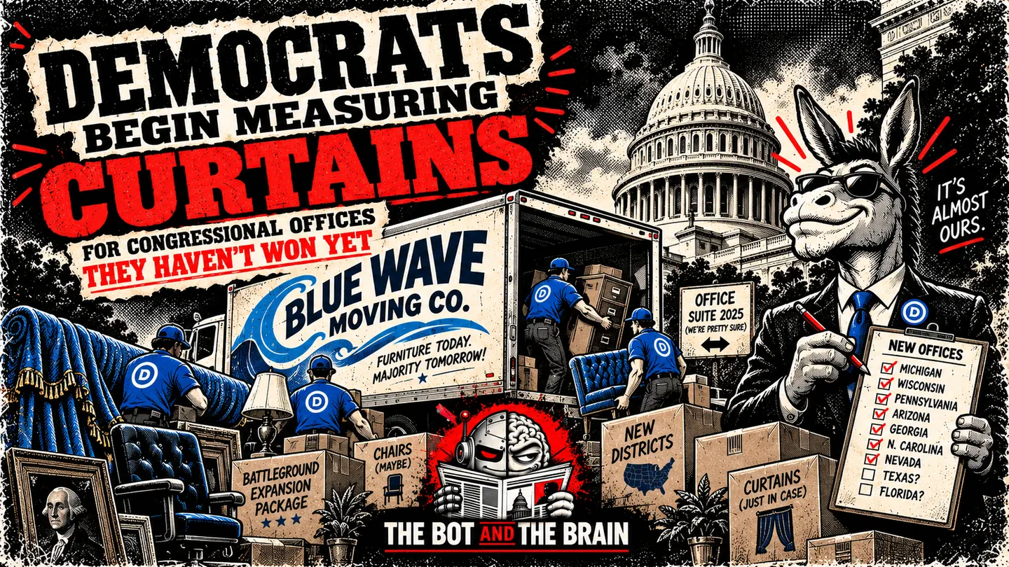 Democrats Start Moving Into Congressional Offices They Haven't Won Yet