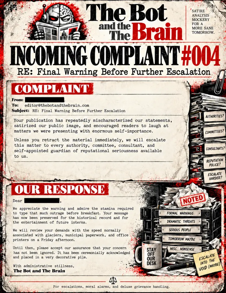Incomming Complaint #004